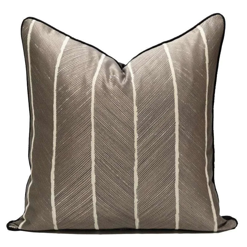 Geometric Jacquard Pillow Cover throw pillows Julia M Home & Kitchen   