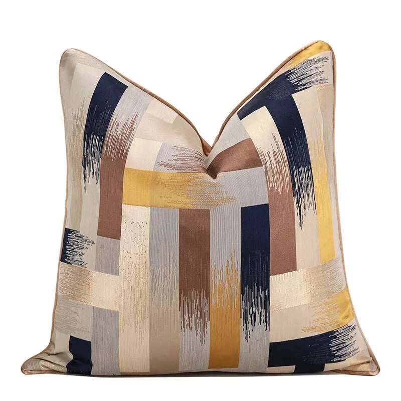 Geometric Jacquard Pillow Cover - Julia M LifeStyles