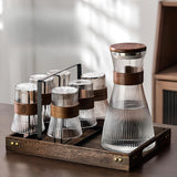 Glass Cup Set: Creative Heat - resistant Water Glass - Luxe Elegance - Julia M LifeStyles