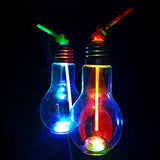 Glowing Light Bulb Cocktail Cup Plastic Bar Party Mixing Drinking Wine Glass LED Sparkling Juice Beverage Smoothie Mug - Julia M LifeStyles