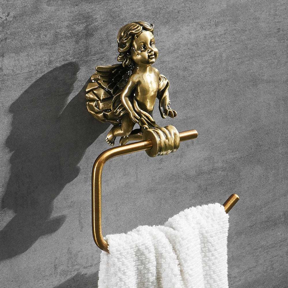 Gold Bathroom Hardware Set 🚽🛁🪣 - Julia M LifeStyles