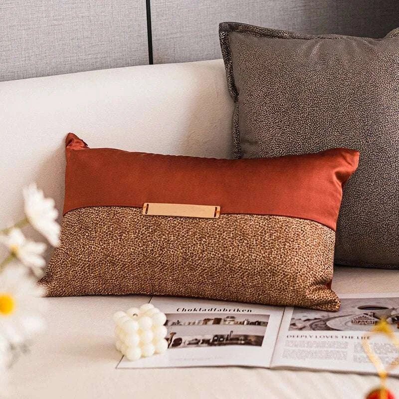 Gold Face Couch Pillow Cover - Julia M LifeStyles