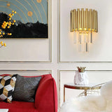 Gold LED Wall Sconce - Illuminate Your Home - Julia M LifeStyles