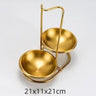 Gold Plated Stainless Steel Hot Pot Ladle & Soup Spoon - Julia M LifeStyles