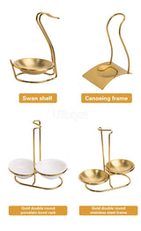 Gold Plated Stainless Steel Hot Pot Ladle & Soup Spoon - Julia M LifeStyles