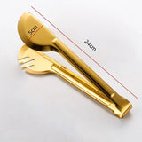 Gold Plated Stainless Steel Hot Pot Ladle & Soup Spoon - Julia M LifeStyles