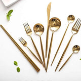 Gold Reflections Stainless Steel Cutlery Set - Julia M LifeStyles