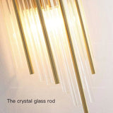 Gold/Black Modern Crystal Wall Lamp - Julia M LifeStyles