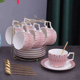 Golden Accessible Luxury British Afternoon Tea Exquisite Coffee Cup - Julia M LifeStyles