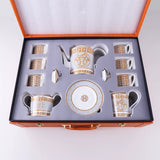 Golden Accessible Luxury British Afternoon Tea Exquisite Coffee Cup - Julia M LifeStyles