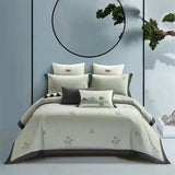 Golden Jacquard Egyptian Cotton Duvet Set - Julia M LifeStyles