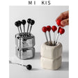 Good-looking Accessible Luxury Dessert Storage Tank Fruit Fork - Julia M LifeStyles