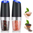 Gourmet Grind: Gravity Electric Salt and Pepper Grinder Set - Julia M LifeStyles