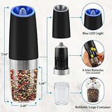 Gourmet Grind: Gravity Electric Salt and Pepper Grinder Set - Julia M LifeStyles