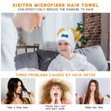 Hair Towels wrap Set Microfiber Hair Drying Cap - Julia M LifeStyles