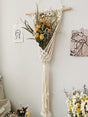 Hand - Woven Cotton Rope Tapestry with Dried Flower Pocket - Julia M LifeStyles