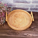 Hand - Woven Rattan Bread Storage Basket 🍞 - Julia M LifeStyles