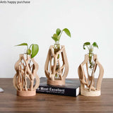 Handcrafted Wooden Flower Pot - Julia M LifeStyles