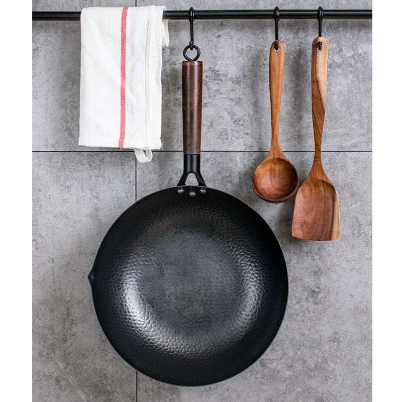 Handmade Iron Wok - Julia M LifeStyles