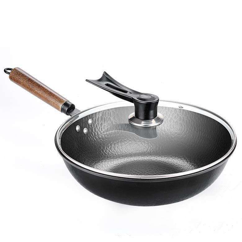 Handmade Iron Wok - Julia M LifeStyles