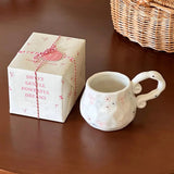 Artistic Pink Bow Handmade Ceramic Mug - Julia M LifeStyles