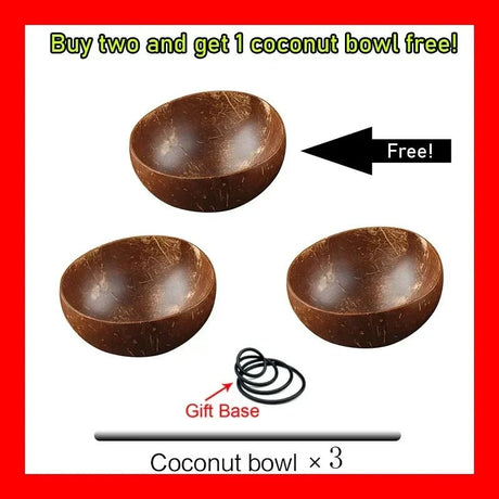 Handmade Wooden Coconut Bowl & Spoon Set - Julia M LifeStyles