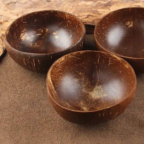 Handmade Wooden Coconut Bowl & Spoon Set - Julia M LifeStyles