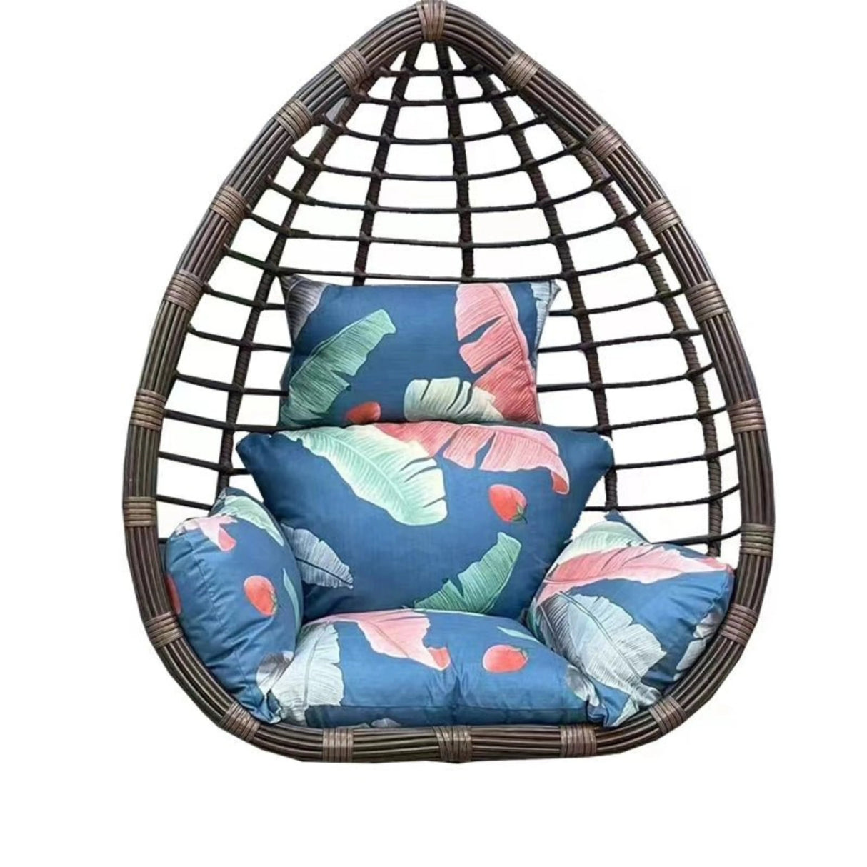 Hanging Basket Rattan Chair Cushion Single Washable Removable Washable Bird's Nest Swing Cushion Hanging Chair Cushion Rattan Chair Chlorophytum Cushion Thickened - Julia M LifeStyles