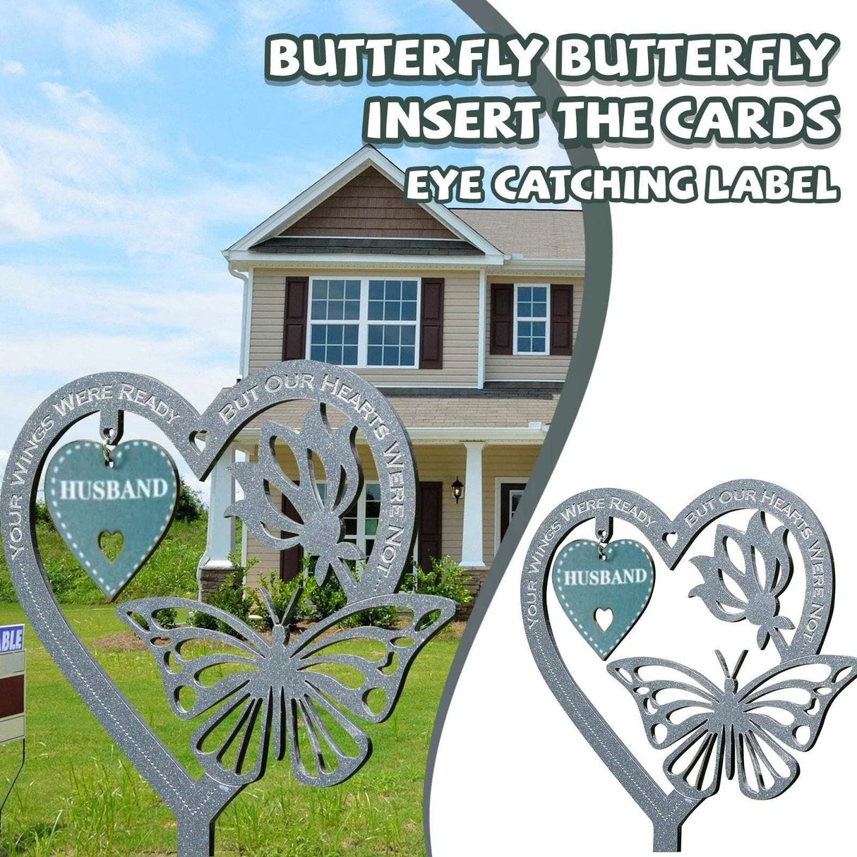 Heartwarming Garden Butterfly Ornament - Julia M LifeStyles