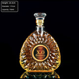 High - End Glass Louis XIII of France Ornaments White Spirit Bottle - Julia M LifeStyles