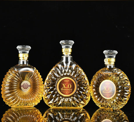 High - End Glass Louis XIII of France Ornaments White Spirit Bottle - Julia M LifeStyles