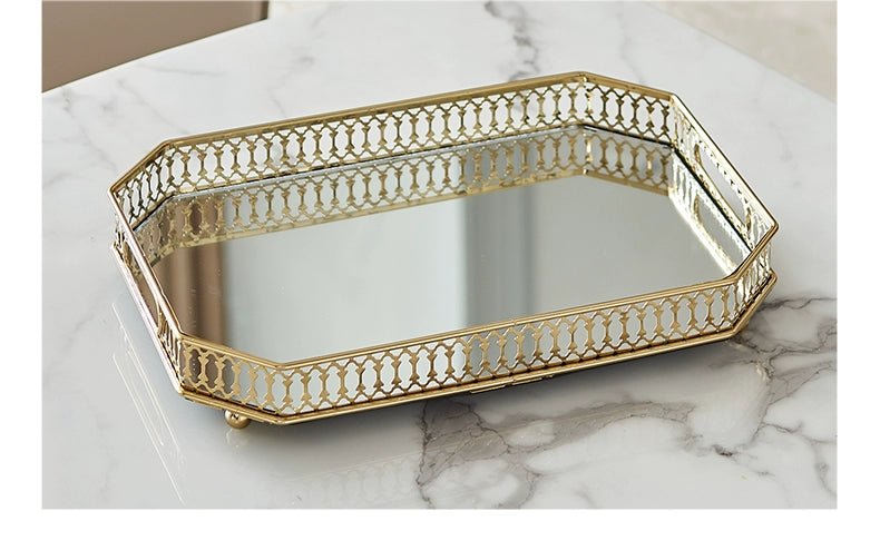 High - End Household Metal Tissue Box Household Living Room Dining Table Golden Paper Extraction Box European Entry Lux Coffee Table Napkin Box - Julia M LifeStyles