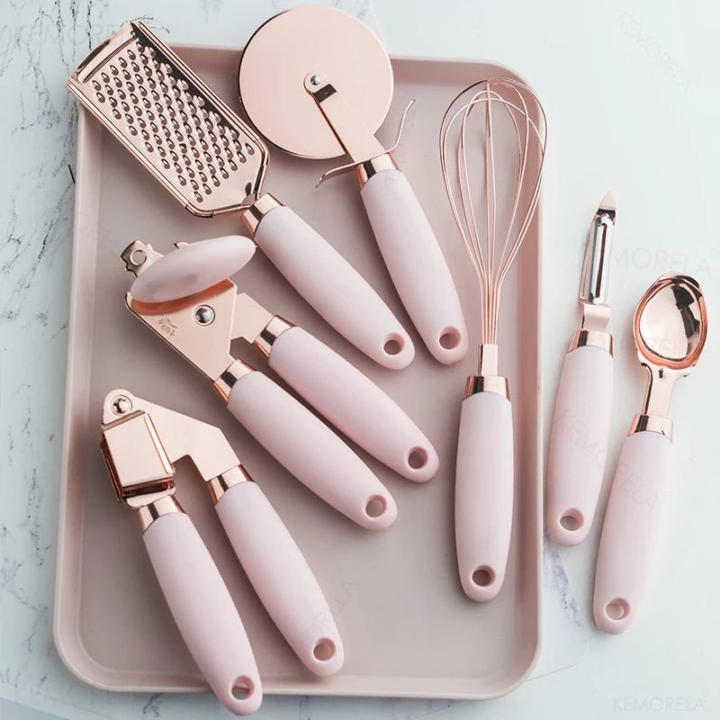 High - End Stainless Steel Kitchen Gadget Set - Julia M LifeStyles