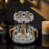 High - Grade Crystal White Wine Glass Liquor Divider Home Use Set Accessible Luxury Gold Foil Shooter Glass One Shot Cup Shot Glass Wine Pot - Julia M LifeStyles