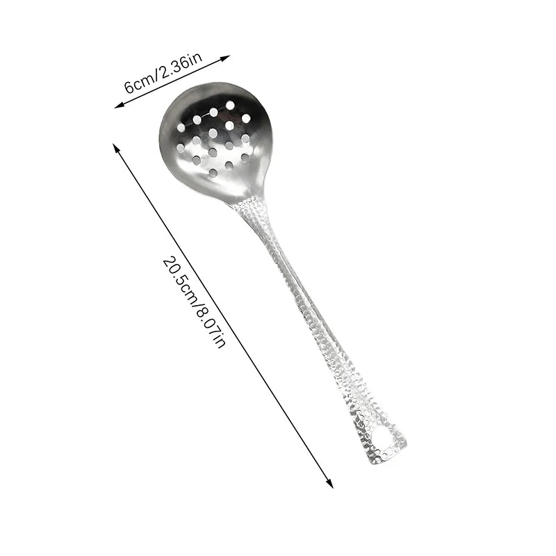 Hign - concerned Deep Stainless Steel Soup Spoon - Large Capacity Silver Flatware - Julia M LifeStyles