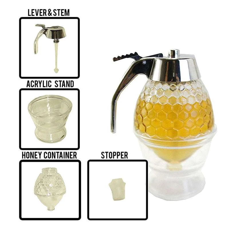 Honey Dispenser kitchen utensils & accessories Julia M Home & Kitchen   