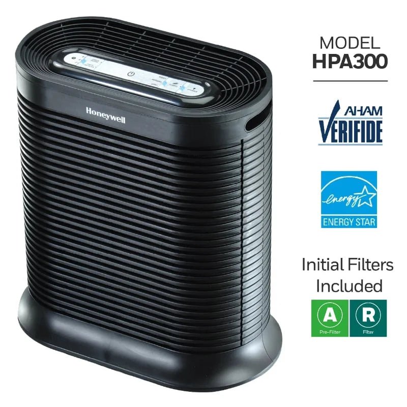 Honeywell Air Purifier - Breathe Clean and Fresh Air - Perfect for Large Rooms - Julia M LifeStyles