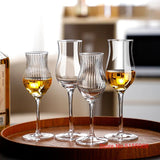 Japanese Crystal Harp Stripe Whisky Goblet - Julia M LifeStyles