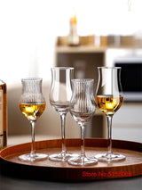 Japanese Crystal Harp Stripe Whisky Goblet - Julia M LifeStyles