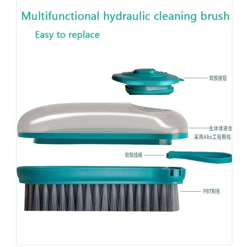 Hydraulic Laundry Brush - Clean Clothes & Surfaces with Ease - Eco-Friendly and Portable - Julia M LifeStyles