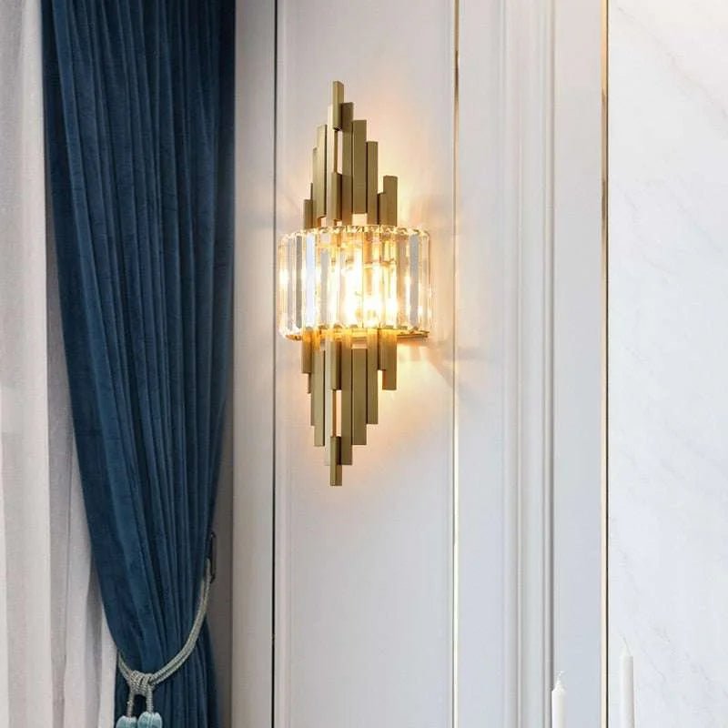 Illuminate LED Crystal Wall Lamp - Julia M LifeStyles