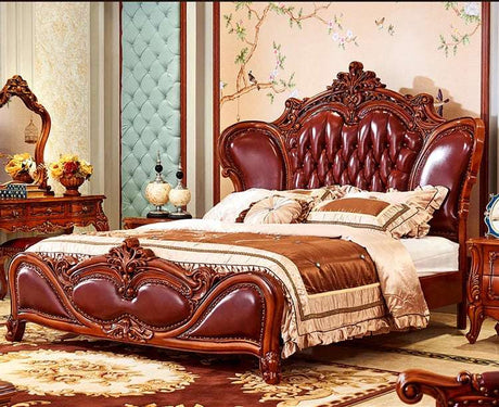 Imperial Elegance Solid Wood Bedroom Set - Julia M LifeStyles