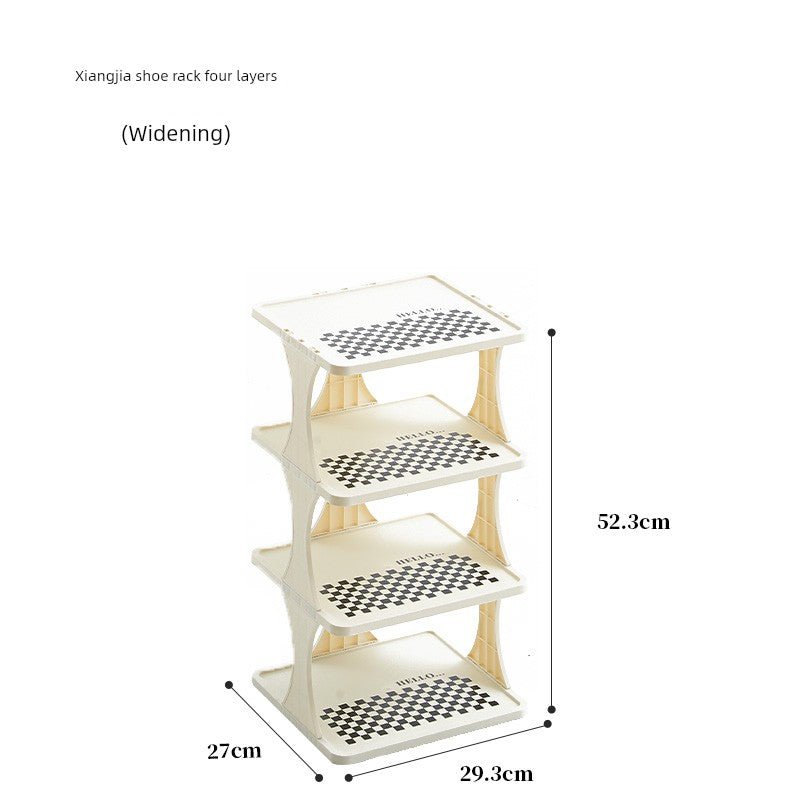 Indoor Small Narrow Gap Entrance Dormitory Good - looking Shoe Rack - Julia M LifeStyles