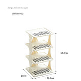 Indoor Small Narrow Gap Entrance Dormitory Good - looking Shoe Rack - Julia M LifeStyles