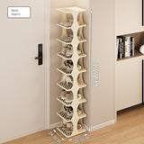 Indoor Small Narrow Gap Entrance Dormitory Good - looking Shoe Rack - Julia M LifeStyles