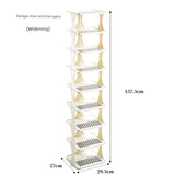 Indoor Small Narrow Gap Entrance Dormitory Good - looking Shoe Rack - Julia M LifeStyles