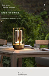 Industrial LED USB Charging Table Lamp - Julia M LifeStyles