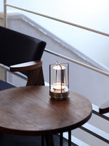 Industrial LED USB Charging Table Lamp - Julia M LifeStyles