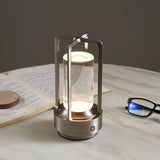 Industrial LED USB Charging Table Lamp - Julia M LifeStyles