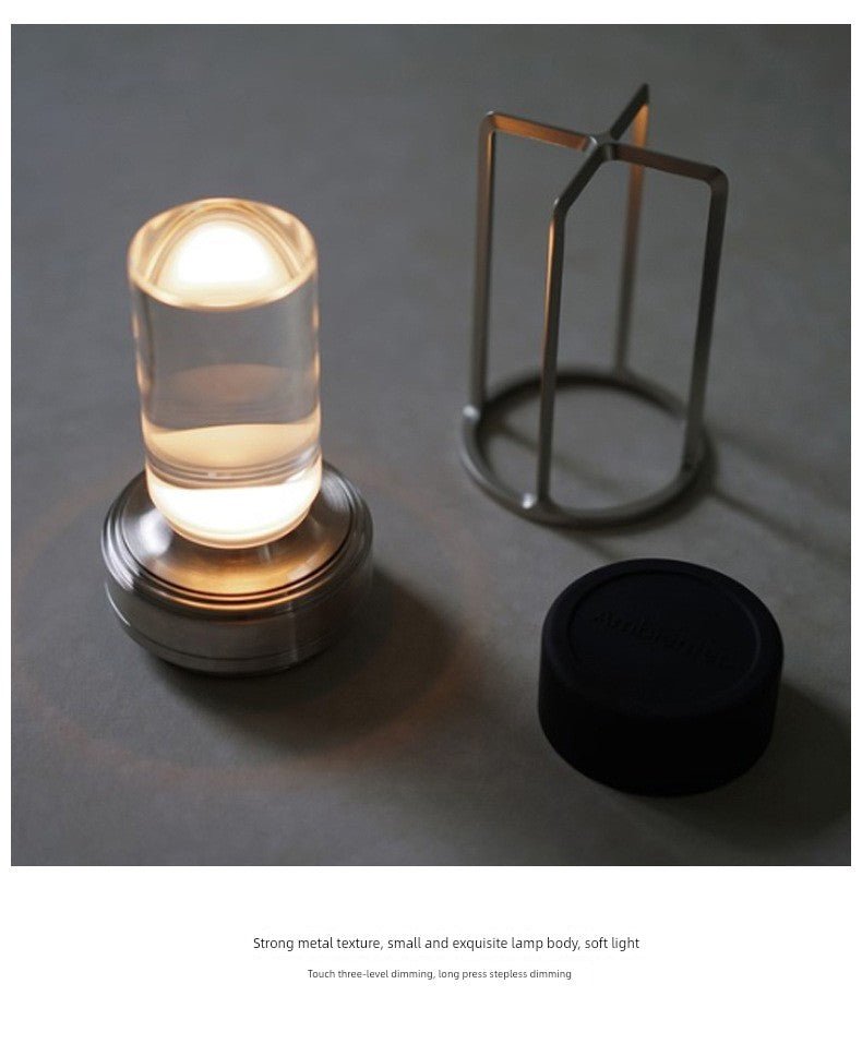 Industrial LED USB Charging Table Lamp - Julia M LifeStyles